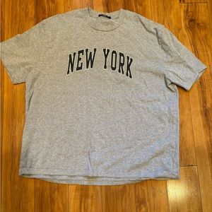 brandy melville new york graphic tee